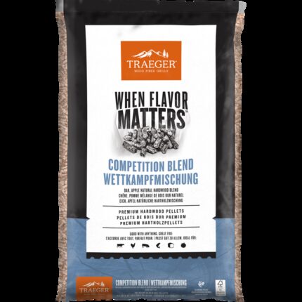 Traeger competition blend pellets fsc front