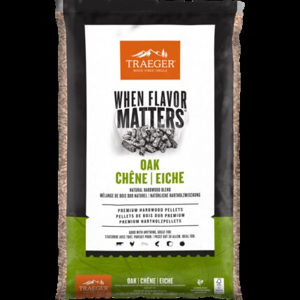 Traeger oak pellets fsc front