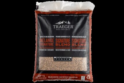 Traeger signature blend pellets fsc front